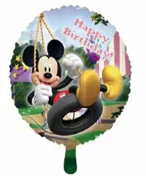 Mickey Happy Birthday 18" (45cm) Folienballon.)