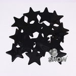 Konfetti für Luftballons Sterne Schwarz 35mm. (50g.)