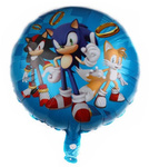 Sonic 18" (45cm) Folienballon.)