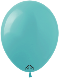 Premium SHOW Rubber Ballons 5 Zoll, Teal (007)