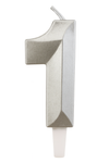 Golden Number "1" Candle