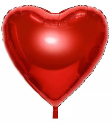 Folie Herz Rot 36" (90cm) Ballon.)