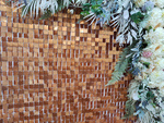 Hellgoldene Pailletten-Paneele (30cm*30cm)