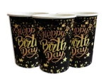 Happy Birthday Pappbecher (10 Stück).)