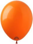 Premium SHOW Gummiballons 5 Zoll, Orange (024)