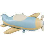 Foil Balloon in the Shape of an Airplane 78 x 42 cm
