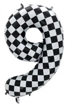 Foil Balloon Number "9" Race (100cm.)