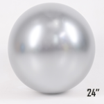 Balloon Giant 24" CHROME, Silver (1 pcs.)