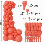 Latex Balloon Giant 19" Premium SHOW™ Red Coral (026) 10 pcs.