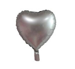 Folie Herz Silber 18" (45cm).)