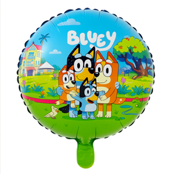 Bluey Hund Folienballon 18" (45cm).)