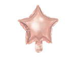 Foil balloon Star, Rose Gold 10" (25cm.)