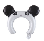 Panda Stirnband Folienballon