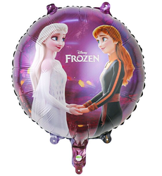 Folienballon Frozen Elza, Anna 18" (45cm).)
