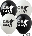 CSGO bedruckte Gummiballons (10 Stück).)