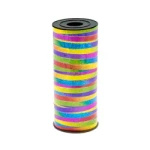 Ribbon for balloons "Multicolor Holo" (5mm*92m)