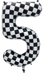 Foil Balloon Number "5" Race (100cm.)