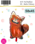 Foil Balloon Wypanda Red (58cm*45cm)