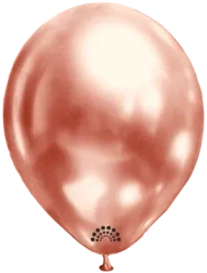 Ballons 12 Zoll, Brilliance, Rosa Gold 50 Stück