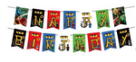NINJAGO Happy Birthday Papiergirlande (1 Stück)