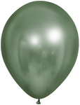 Ballons 12" Chrom, Tannengrün (50 Stück)./ Packung.)