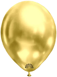 Ballons 5 Zoll, Brilliance, Gold 100 Stück