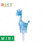 Mini Giraffe Blauer Folienballon