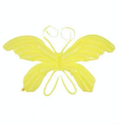 Folienballon Wings Gelb (122cm)
