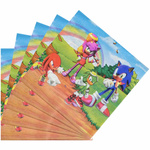 Sonic Papierservietten - 20 Stück., 17 x 17 cm