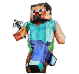 Minecraft Pixels Folienballon (68cm*85cm)