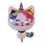 Balon Foliowy Kotek Jednorożec (51cm*84cm)