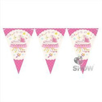 Paper Garland "baby carriage" (1pack.)