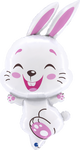 Foil Balloon Rabbit Bunny, Grabo