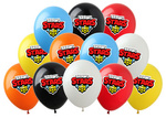 Balony gumowe z nadrukiem Brawl Stars (12 szt.)