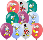 Rubber balloons with Duck print (10 pcs.)