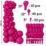 Latex Balloon Giant 19" Premium SHOW™ Fuchsia (036) 10 pcs.