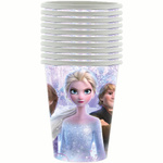 Pappbecher Frozen - Ice Age, 10 Stück., 8,5 cm