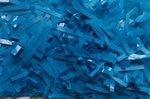 Blau gestreiftes Ballon-Konfetti (50g).)