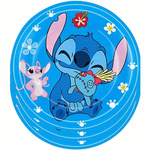 Lilo & Stitch Pappteller - 10 Stück. | Stich und Engelmotiv