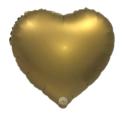 Folie Herz aus Gold 18" (45cm).)