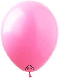 Premium SHOW Rubber Ballons 5 Zoll, rosa (034)