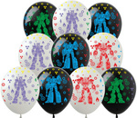 Transformers bedruckte Gummiballons (10 Stück).)