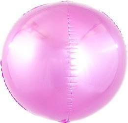 4D Rosa 18" (45cm) Folienballon.)