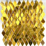 Goldfarbene Paillettenplatten (30cm*30cm)