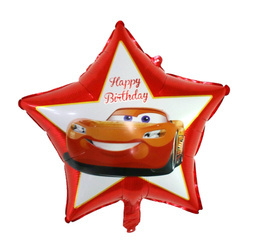 Cars Happy Birthday 18" (45cm) Folienballon.)