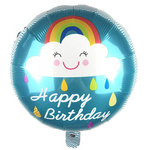 Foil Balloon "Happy Birthday" 18" (45cm.)