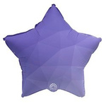 Gwiazdka Fioletowa Gradient 18" (45cm.)
