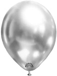 Ballons 12 Zoll, Brilliance, Silber 50 Stück
