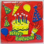 Serwetki Papierowe Happy Birthday (20 szt.)