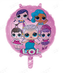 LOL Girls 18" (45cm) Folienballon.)